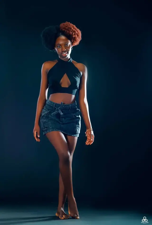 Denim editorial, studio