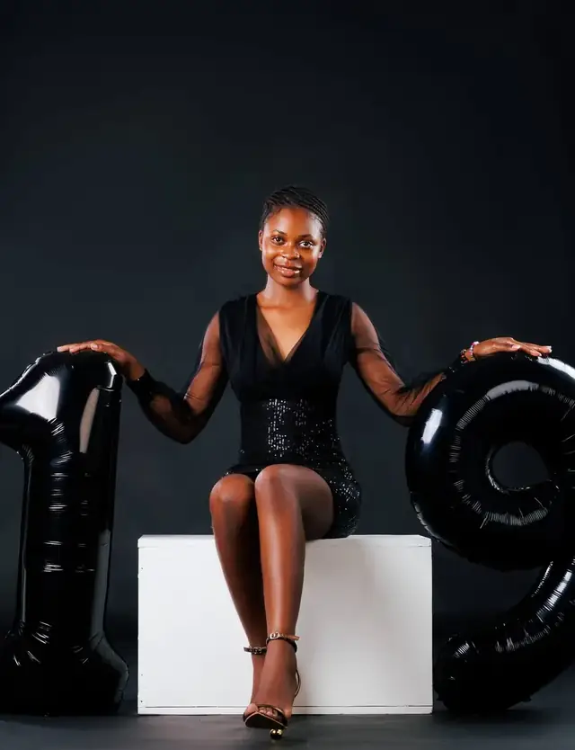 Nineteenth-birthday studio shoot