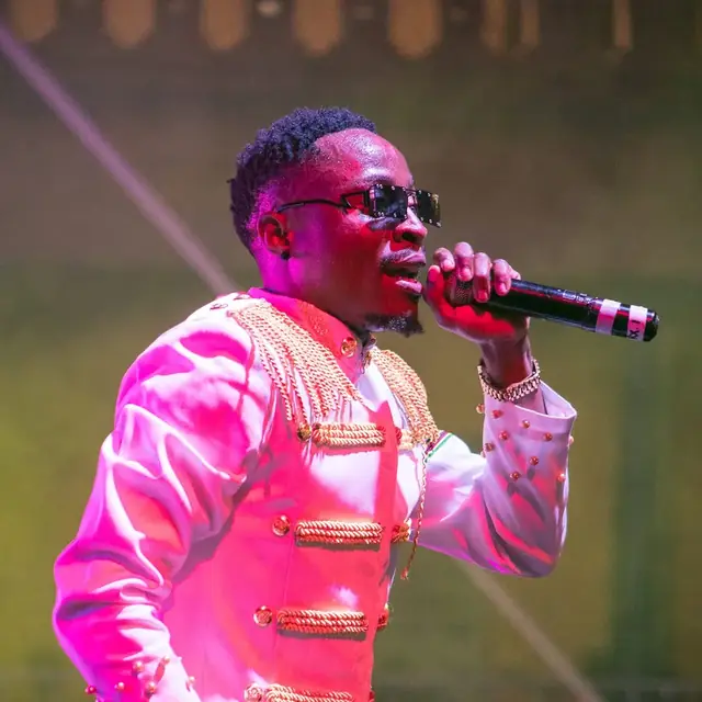 Artist performing on stage in Cape Town